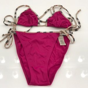 Burberry Nova Check bikini
